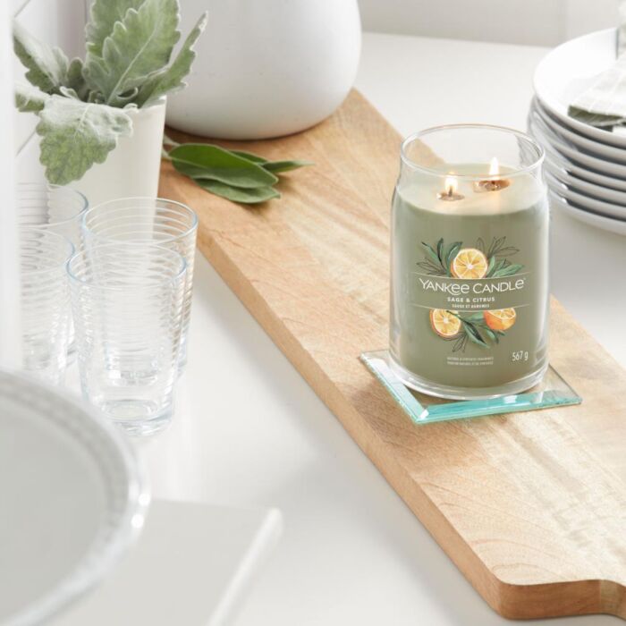 Yankee Candle Sage & Citrus - Signature Large Jar